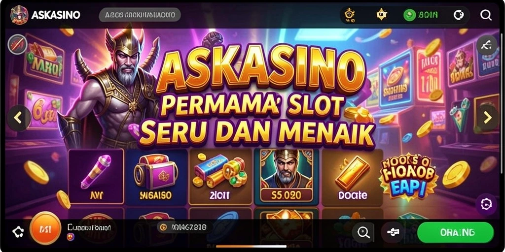 Tampilan menarik gameplay Slot di ASKASINO.