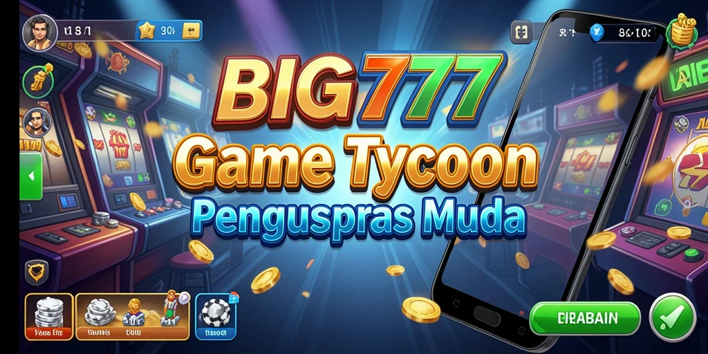 Tampilan menarik dari gameplay BIG777 yang menggambarkan simulasi bisnis.