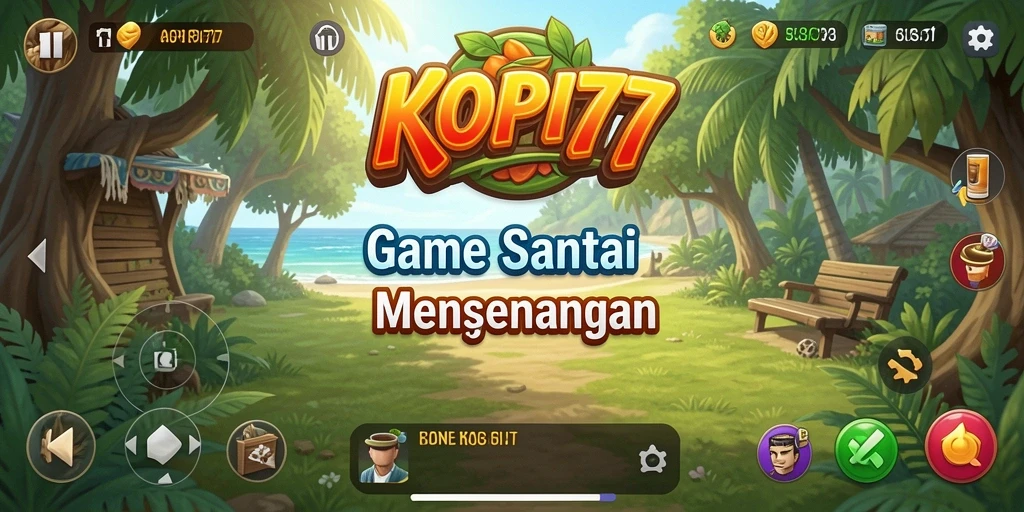Screenshot KOPI77 menampilkan gameplay yang seru dan interaktif.