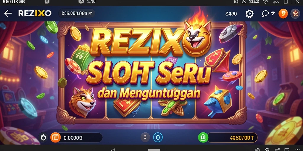 Screenshot gameplay REZIXO yang menampilkan keseruan permainan Slot.