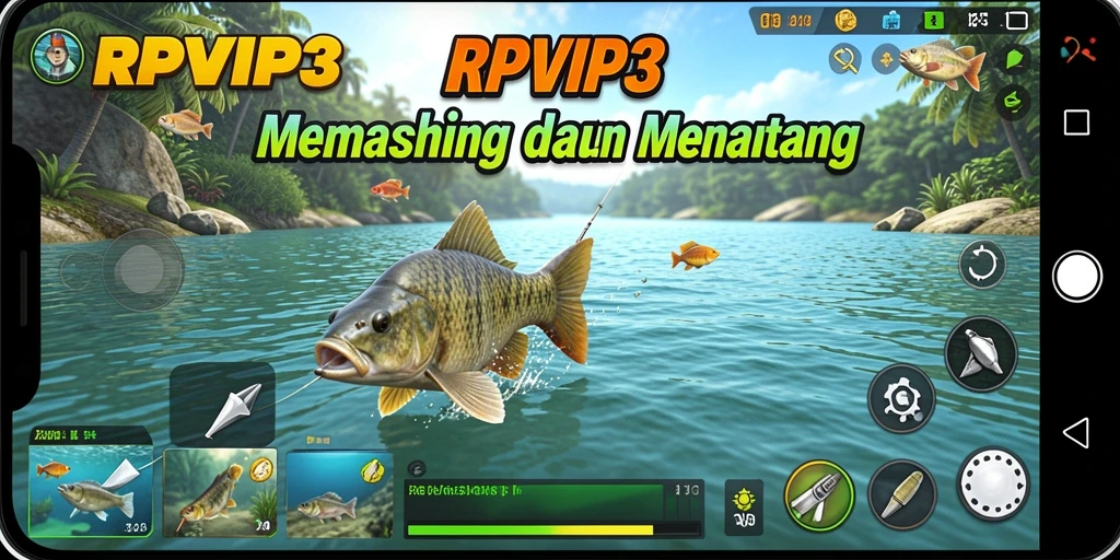 Tangkapan ikan yang luar biasa di RPVIP3 dengan lingkungan memikat.